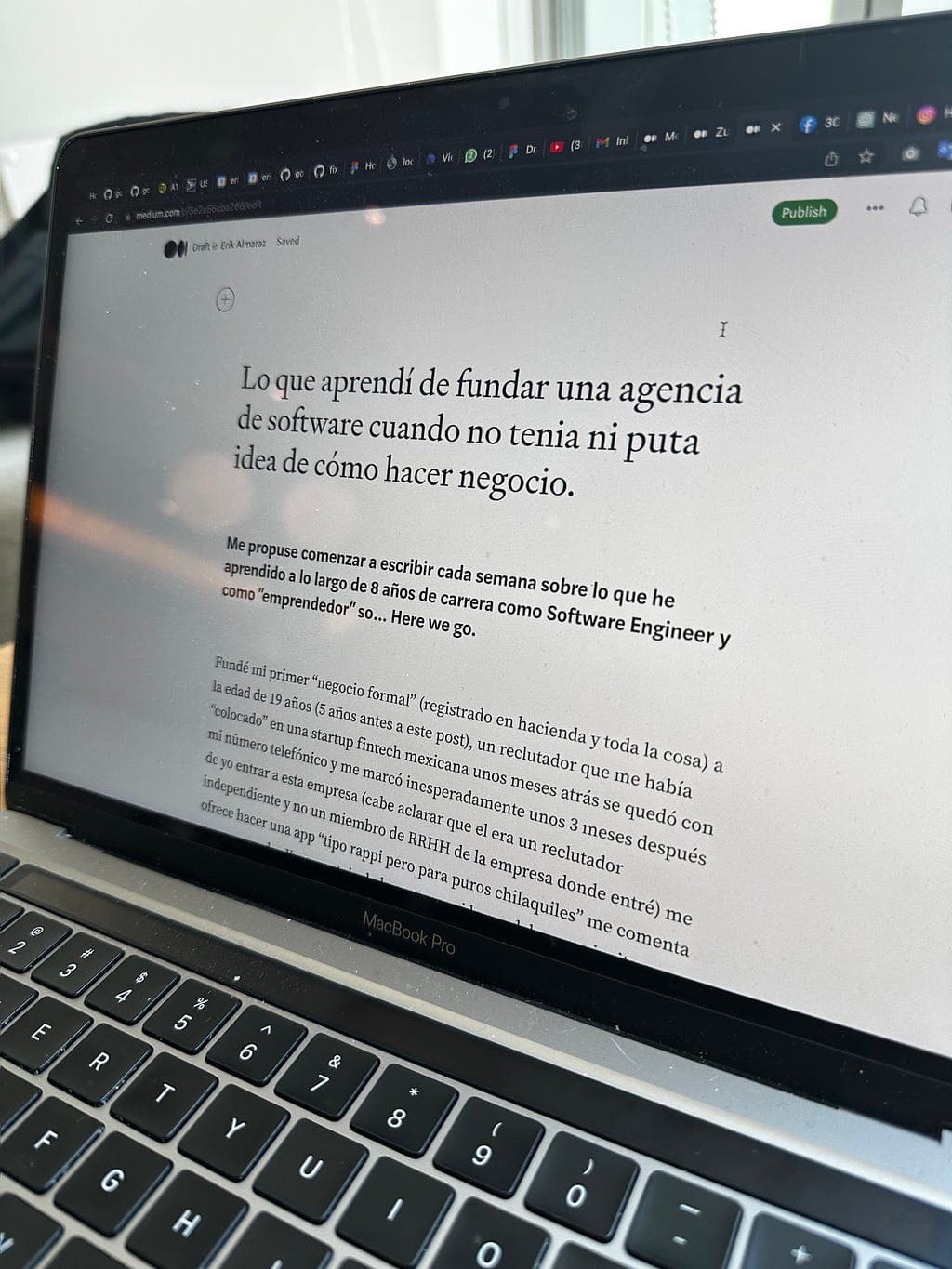 Lo que aprendí de fundar una agencia de software cuando no tenia ni puta idea de cómo hacer negocio