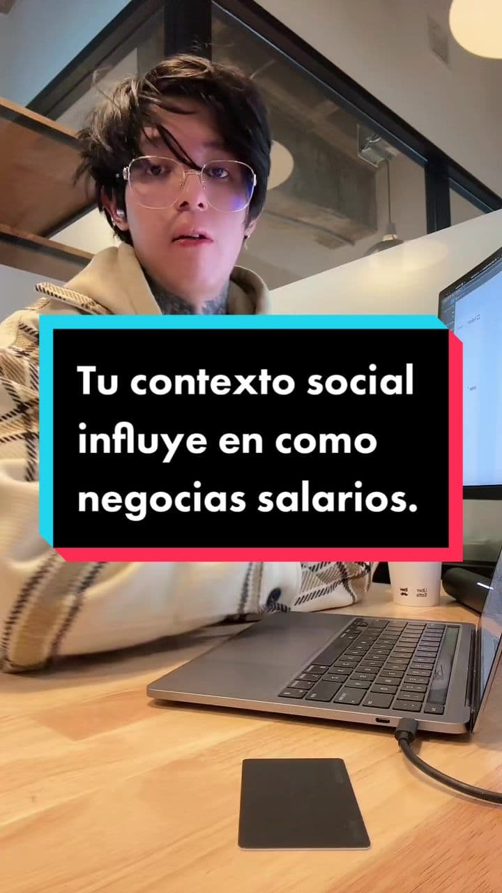 El contexto social donde naces define cómo negocias salarios